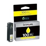 Lexmark 14N1071 nr. 100XL inkt cartridge geel hoge capaciteit (origineel)