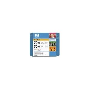 HP 70 (CB340A) 2-pack foto zwart
