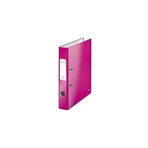 Leitz 180 WOW ordner | A4 | karton | roze metallic | 50 mm