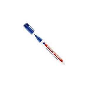 Edding 400 permanent marker | blauw | ronde punt | 1 mm