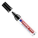 Edding 550 permanent marker | zwart | ronde punt | 3-4 mm