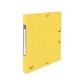 Oxford elastobox Top File  | A4 | karton | geel | 25 mm | tot 200 vel