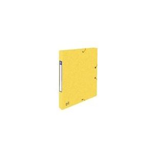 Oxford elastobox Top File  | A4 | karton | geel | 25 mm | tot 200 vel