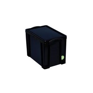 Really Useful Box opbergdoos | gerecycled | zwart | 19 liter