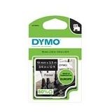 DYMO S0718050 / 16958 tape flexibel nylon zwart op wit 19mm (origineel)