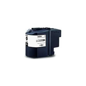 Brother LC-22EBK inktcartridge zwart (origineel)