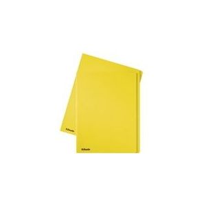 Esselte inlegmap | karton | 10 mm overslag | A4 | geel | 100 stuks
