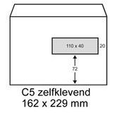 Raadhuis 202570 dienst envelop | zelfklevend | C5 | venster rechts | 162 mm x 229 mm | 500 stuks