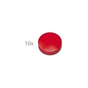 Maul magneten | rood | 20 mm | 10 stuks