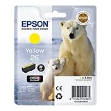 Epson T2614 nr. 26 inkt cartridge geel (origineel)