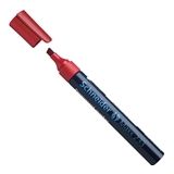 Schneider 233 permanent marker | rood | schuine punt | 1-5 mm