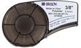 Brady M21-375-430-WT-CL tape polyester | wit op transparant | 9,5mm x 6,40m