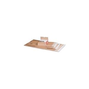 Raadhuis wikkelverpakking | A5  | karton | bruin | 10 stuks