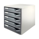 Leitz 5280 ladenblok | donkergrijs | 5 laden