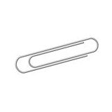 Kangaro paperclips | verzinkt | rond | 100 stuks