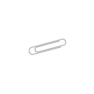 Kangaro paperclips | verzinkt | rond | 100 stuks