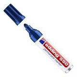 Edding 550 permanent marker | blauw | ronde punt | 3-4 mm