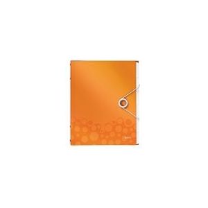 Leitz 4633 WOW sorteermap | oranje metallic | 6 tabs