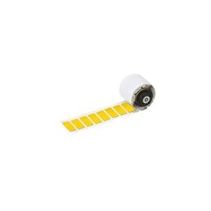 Brady M6-02-7593-YL gelamineerde polyester labels geel | 27 mm x 12,45 mm (origineel)
