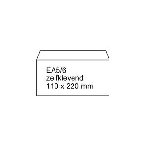 Raadhuis 401520-200 Exclusive envelop | zelfklevend | EA5/6 | 110 mm x 220 mm | 200 stuks