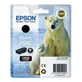 Epson T2621 nr. 26XL inkt cartridge zwart hoge capaciteit (origineel)
