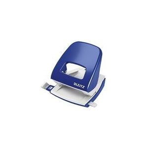 Leitz 5008 NeXXt perforator | blauw | metaal | tot 30 vel | 2-gaats