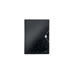 Leitz 45890095 WOW projectmap | A4 | zwart | 6 vakken | 1 stuk
