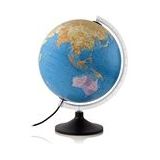 Atmosphere Globe met verlichting | solid line P | politiek | 30 cm