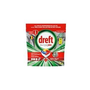 Dreft All-in-One Platinum Plus Vaatwastabletten | Lemon | 30 tabs