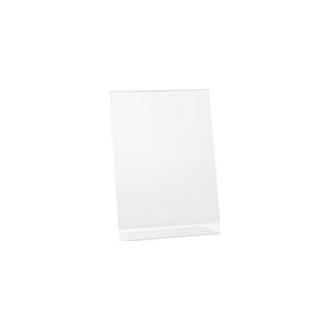 Deflecto folderhouder | A4 | polystyreen | transparant | L-voet