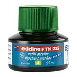 Edding FTK 25 navulling | flipchart marker | groen | 25ml