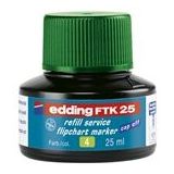 Edding FTK 25 navulling | flipchart marker | groen | 25ml