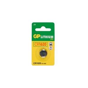 GP knoopcel batterij CR1620 | lithium | 1 stuk