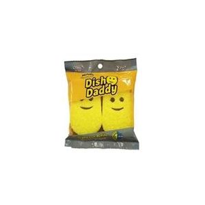 Scrub Daddy - Dish Daddy Navulling - Geel - 2 Stuks - Sponzen