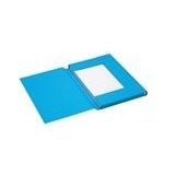 Jalema 3182502 Secolor 3-klepsmap | folio | colorkraft karton | blauw | 25 stuks