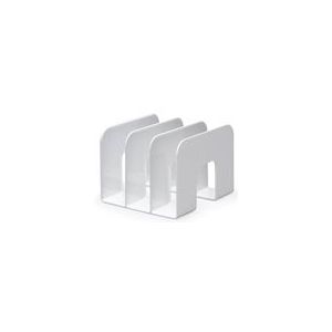 Durable tijdschriftenhouder | kunststof | wit | 215x210x165mm