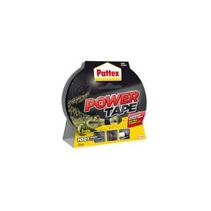 Pattex 1669824 Plakband Power Tape | zwart | 50 mm x 25 m