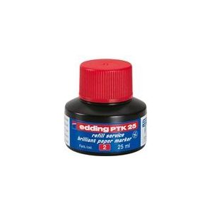 Edding PTK 25 navulling | rood | 25 ml
