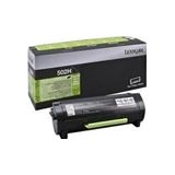 Lexmark 50F2H00 nr. 502H toner cartridge zwart hoge capaciteit (origineel)