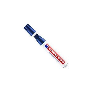 Edding 850 permanent marker | blauw | beitelvormige punt | 5-15 mm
