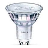 Philips GU10 led spot | DIMBAAR | 4.4W (35W) | koel wit | glas