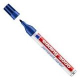 Edding 3000 permanent marker | blauw | ronde punt | 1,5 - 3 mm