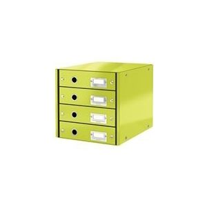 Leitz 6049 WOW ladeblok | groen metallic | 4 laden