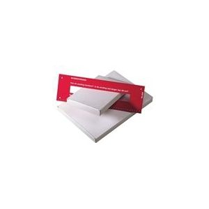 Raadhuis brievenbusdoos | duplexkarton | wit | 5 stuks | 160 x 255 x 28 mm