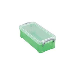 Really Useful Box opbergdoos | polypropyleen | transparant groen | 9 liter