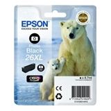 Epson T2631 nr. 26XL inkt cartridge foto zwart hoge capaciteit (origineel)