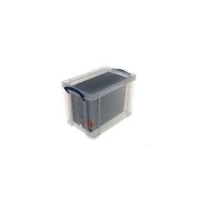 Really Useful Box opbergdoos | polypropyleen | transparant | 10 hangmappen | 19 liter