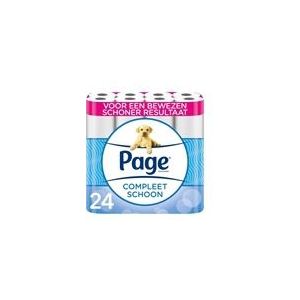 Page Compleet Schoon toiletpapier | 2-laags | 24 rollen