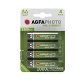 AgfaPhoto 4x AA Ni-Mh Mignon 2300 mAh batterijen