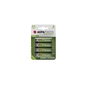 AgfaPhoto 4x AA Ni-Mh Mignon 2300 mAh batterijen